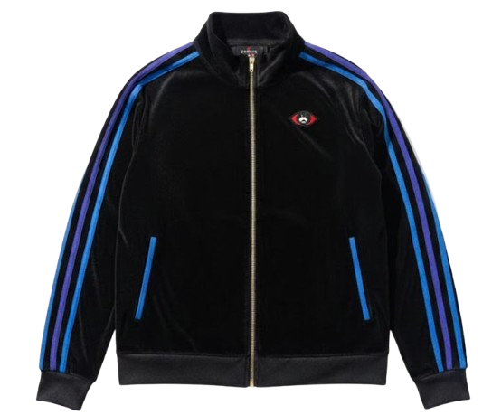 Royal Velour Track Jacket