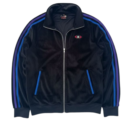 Royal Velour Track Jacket