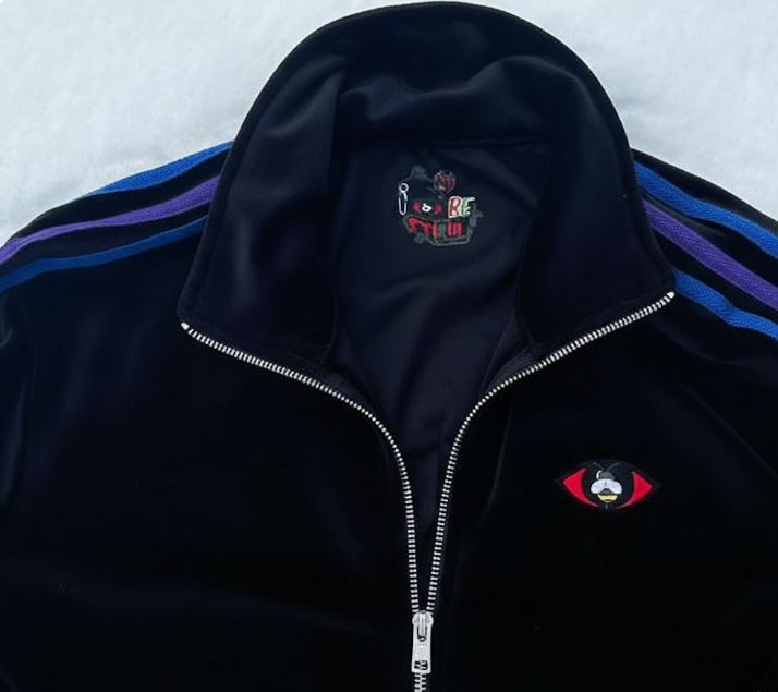 Royal Velour Track Jacket